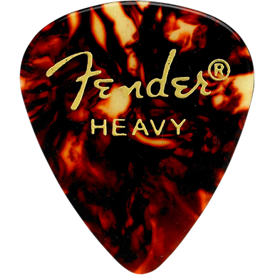 Fender 351 Shell Heavy Pick Pack (12 Pack)