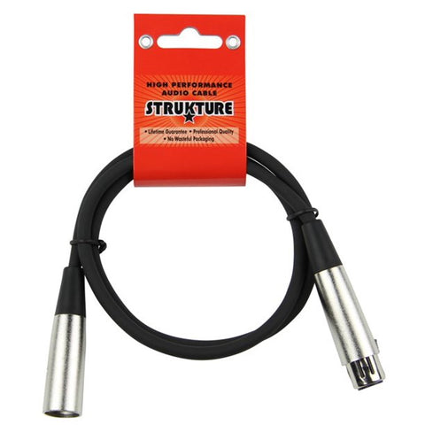 Strukture 3' XLR Microphone Cable